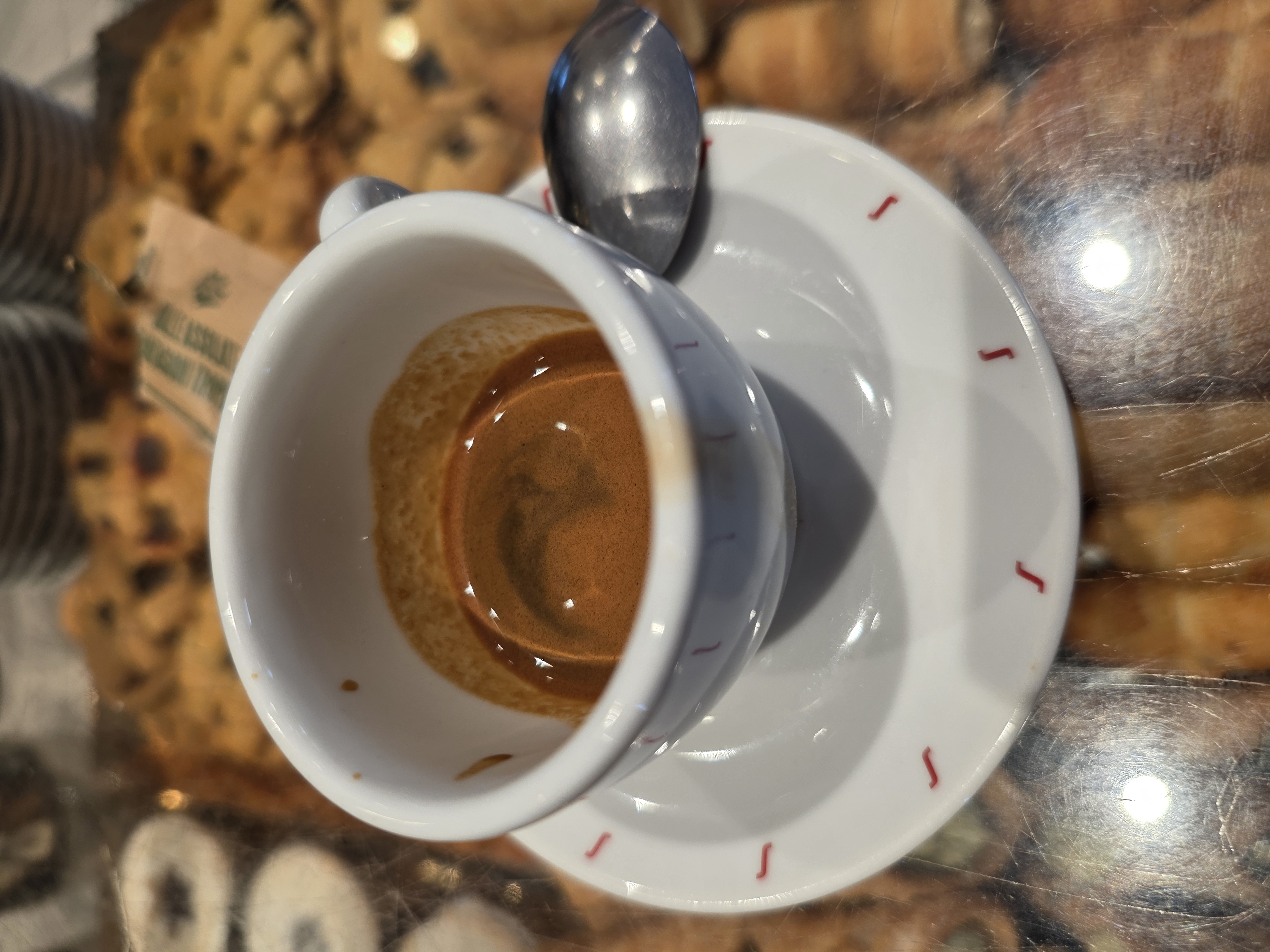 Primul ristretto din Italia. Deși chiar din aeroport, ff bun!